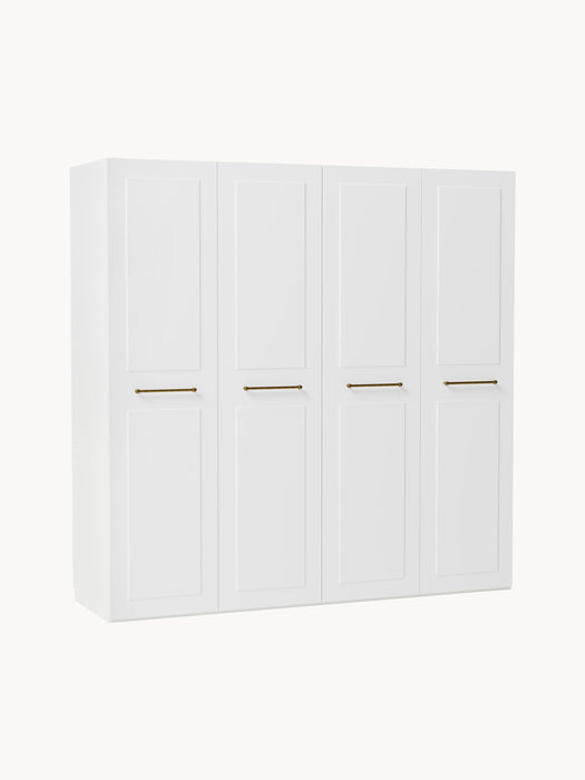 Modular Hinged Door Wardrobe Charlotte 200 cm Wide in various sizes