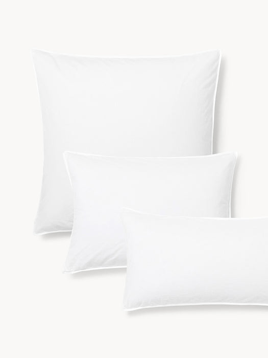 Washed Cotton Percale Pillowcase Debbie
