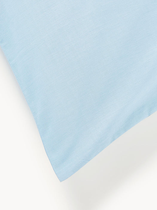 Cotton Percale Duvet Cover Roya with Embroidered Lettering