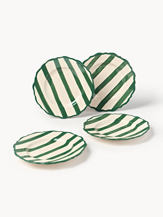 Hand-Painted Tableware Set Donald 4 people Set of 12