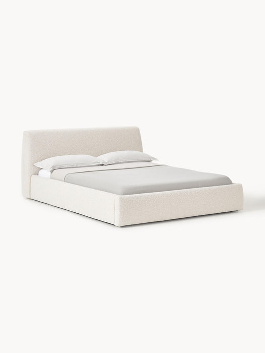 Upholstered Boucl Bed Cloud