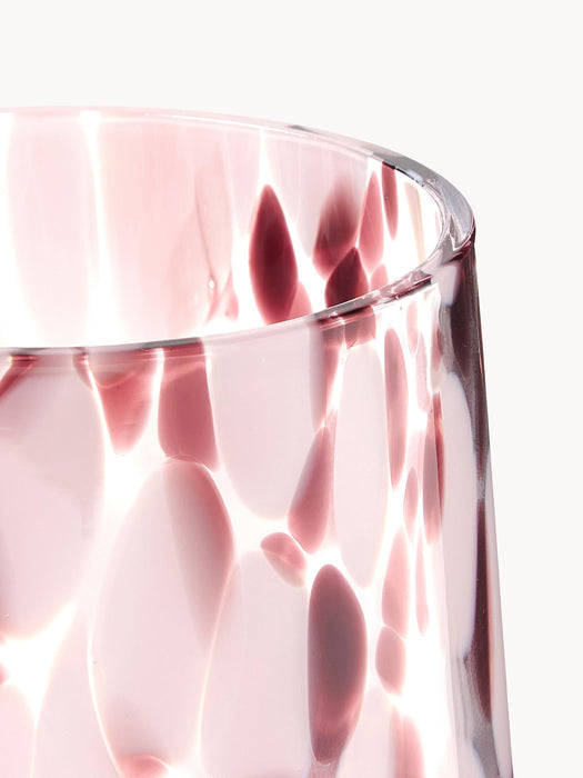 Handmade Speckled Glass Tumblers Oakley Set of 4