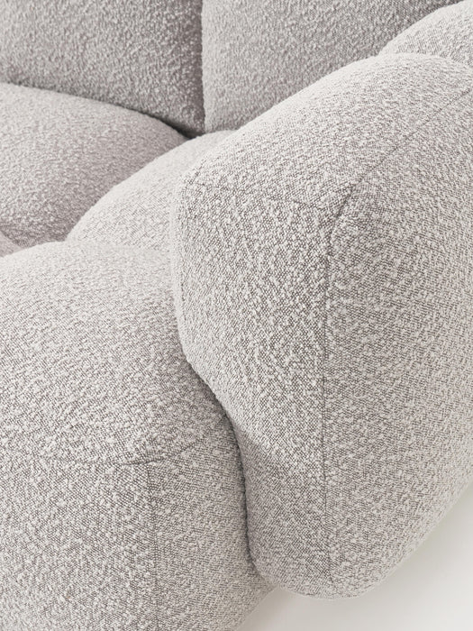 Boucl Modular Sofa Tayla 2-seater with Ottoman leftright