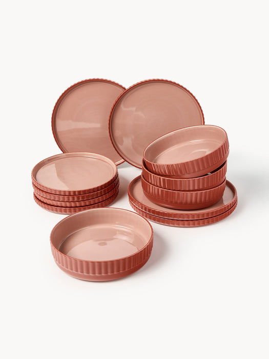 Napari Tableware Set, 4 people, Set of 12