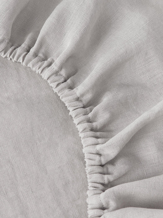Airy Boxspring Fitted Sheet, Washed Linen