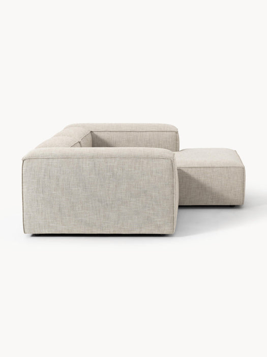 Lennon Linen Blend Modular Corner Sofa (3-seater)