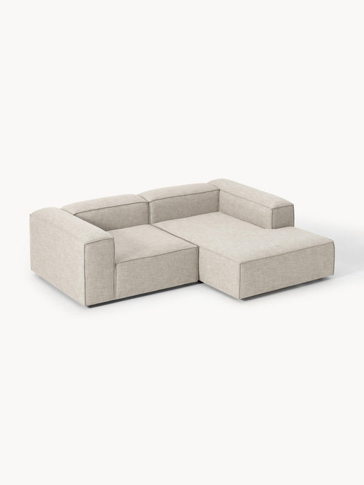 Lennon Linen Blend Modular Corner Sofa (3-seater)