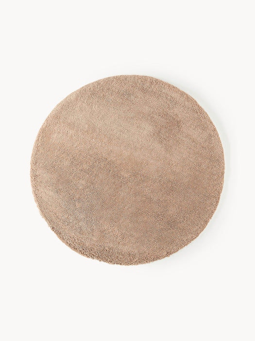 Leighton Round Fluffy High-Pile Rug