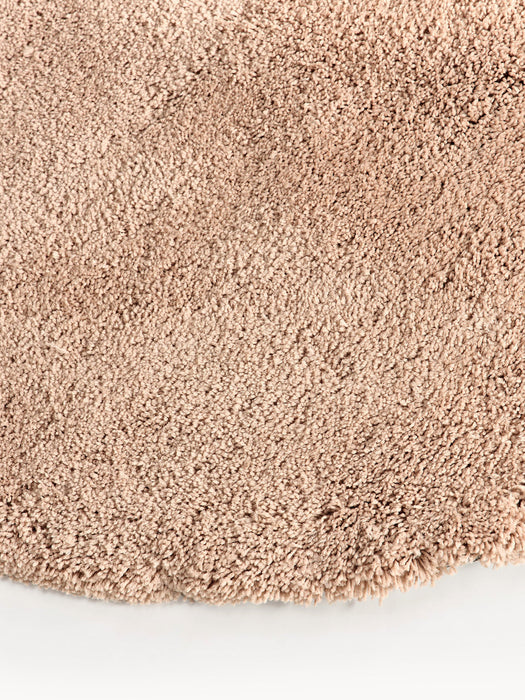 Leighton Round Fluffy High-Pile Rug
