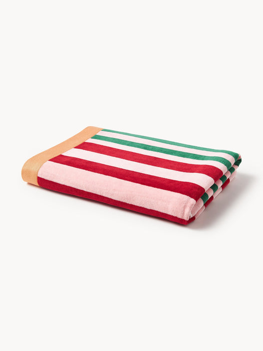 Beach Towel Alvaro with Stripes