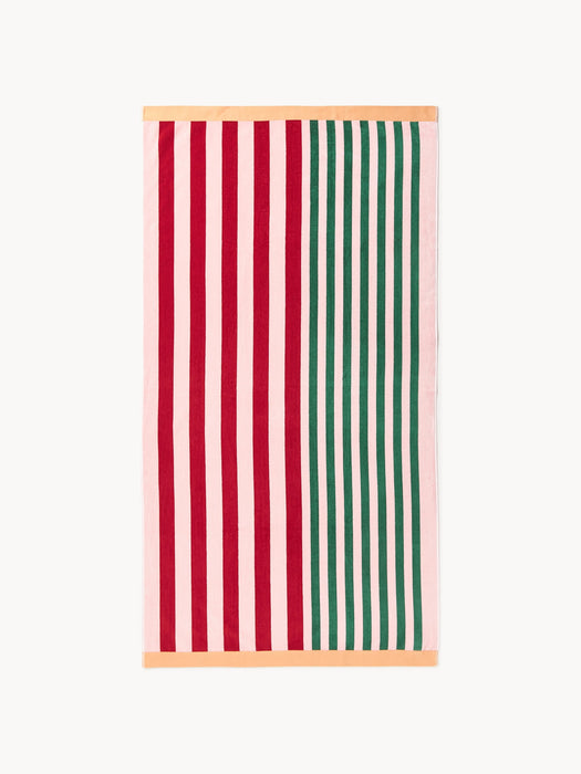 Beach Towel Alvaro with Stripes