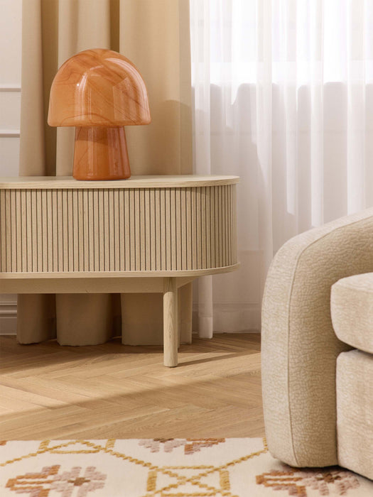 TV Stand Calary with Fluted Front
