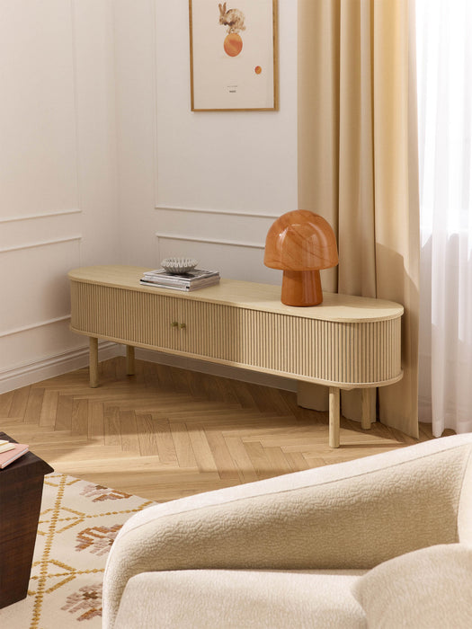 TV Stand Calary with Fluted Front