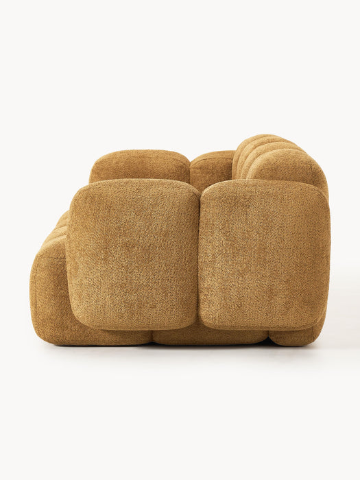 Modular Teddy-Boucl Sofa Tayla 2-seater