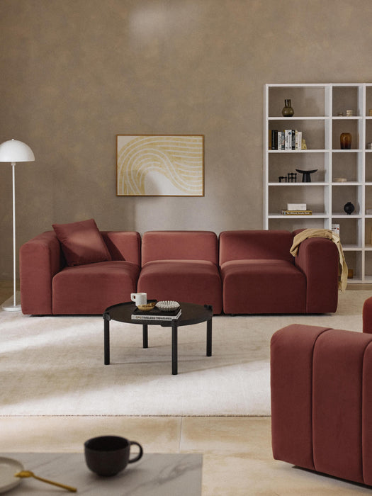 Modular Velvet Sofa Lena 4-seater
