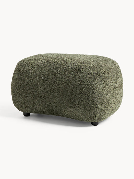 Teddy-Boucl Ottoman Alba