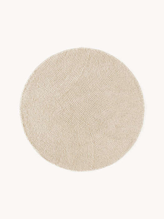 Eleni Round Hand-Tufted Wool Rug