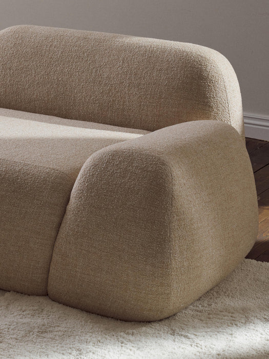 Modular Boucl Sofa Wolke 3-seater