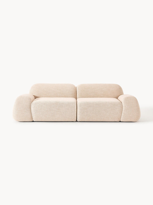 Modular Boucl Sofa Wolke 3-seater
