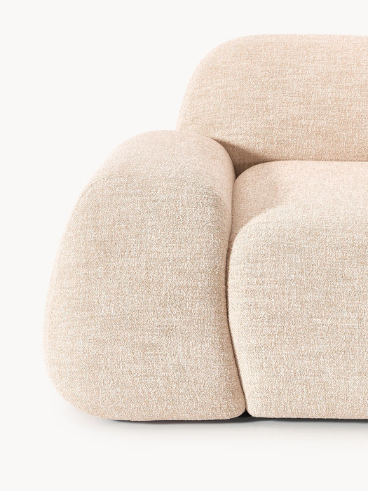 Modular Boucl Sofa Wolke 3-seater