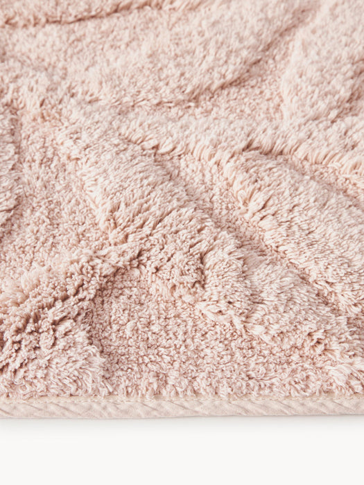 Leaf High-Low Bath Mat, Non-Slip