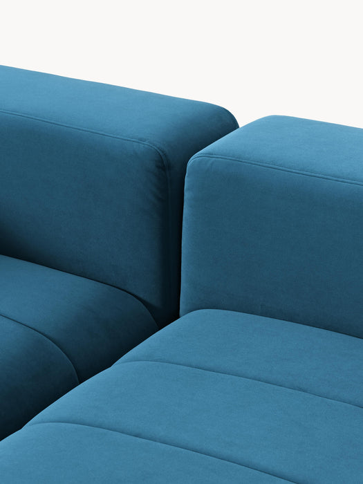 Modular Velvet Sofa Lena 4-seater