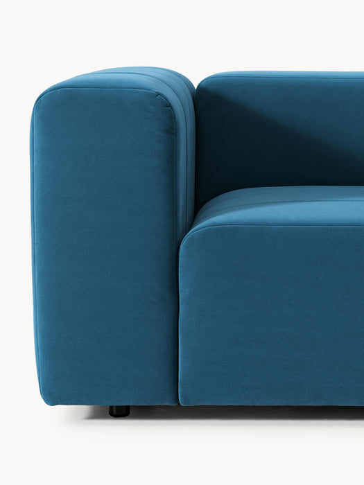 Modular Velvet Sofa Lena 4-seater