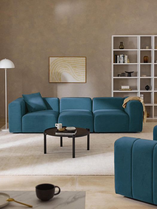 Modular Velvet Sofa Lena 4-seater