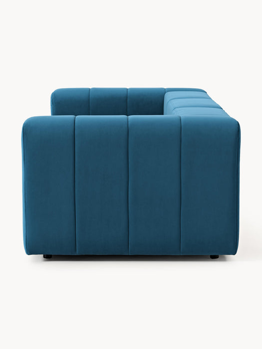 Modular Velvet Sofa Lena 4-seater