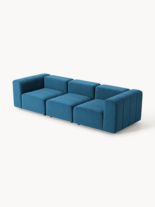 Modular Velvet Sofa Lena 4-seater