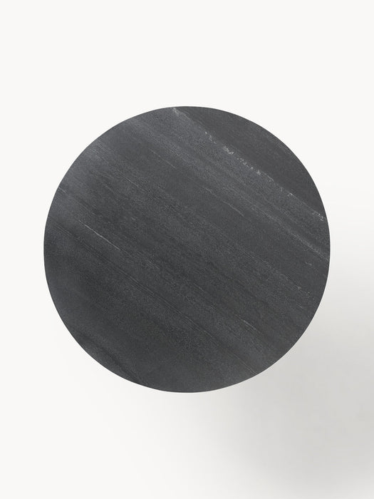Nelly Round Dining Table with Marble Table Top, Ã 115 cm