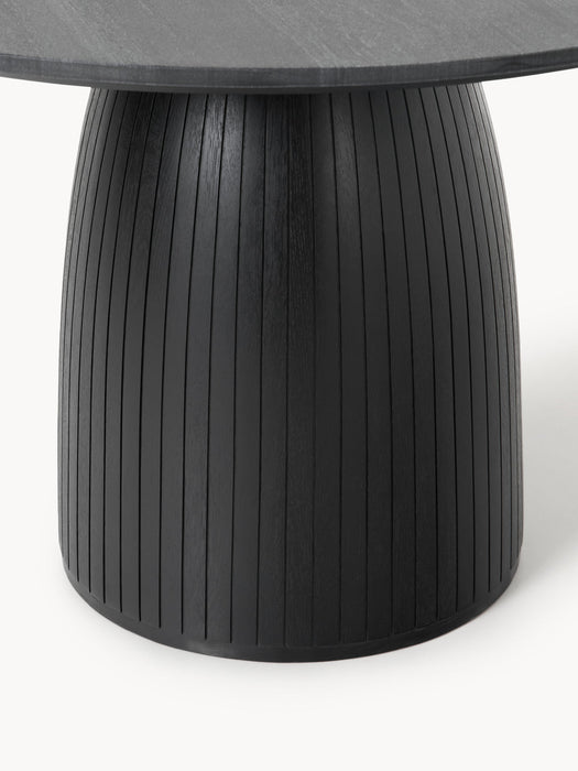 Nelly Round Dining Table with Marble Table Top, Ã 115 cm