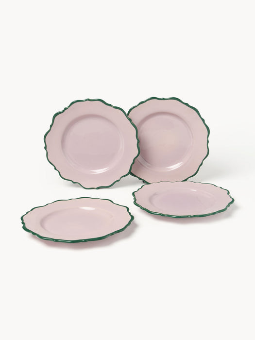 Crumble Dinner Plates, Set of 4