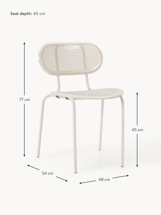Garden Dining Chairs Kumi Set of 2