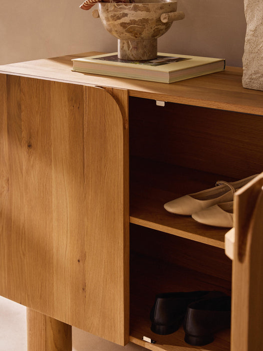 Oak Wood Sideboard Cadi