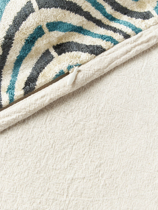 Viscose Cushion Cover Hayden with Jacquard Pattern