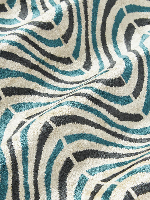 Viscose Cushion Cover Hayden with Jacquard Pattern