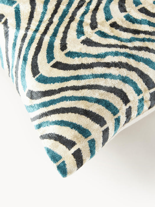 Viscose Cushion Cover Hayden with Jacquard Pattern