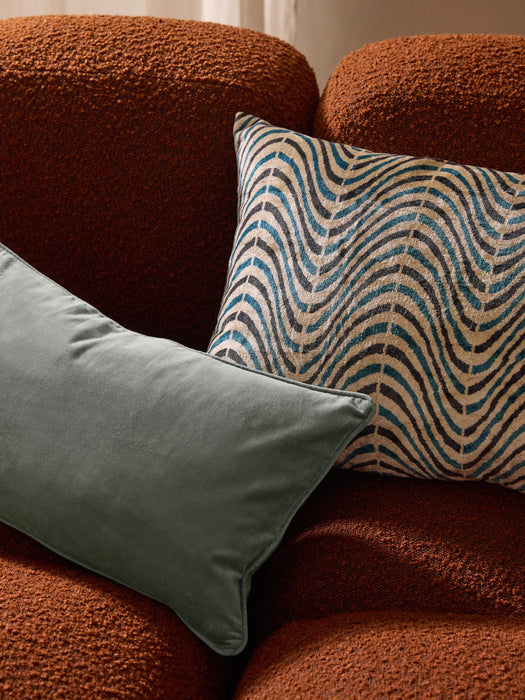 Viscose Cushion Cover Hayden with Jacquard Pattern