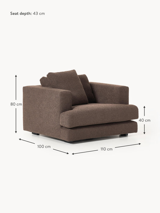 Boucl Armchair Tribeca