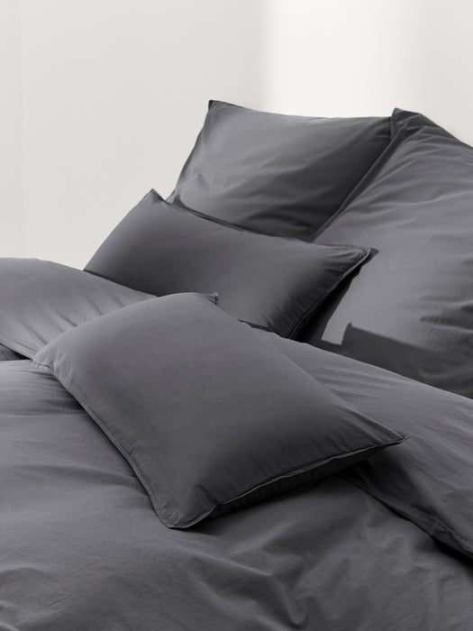 Washed Cotton Percale Duvet Cover Debbie