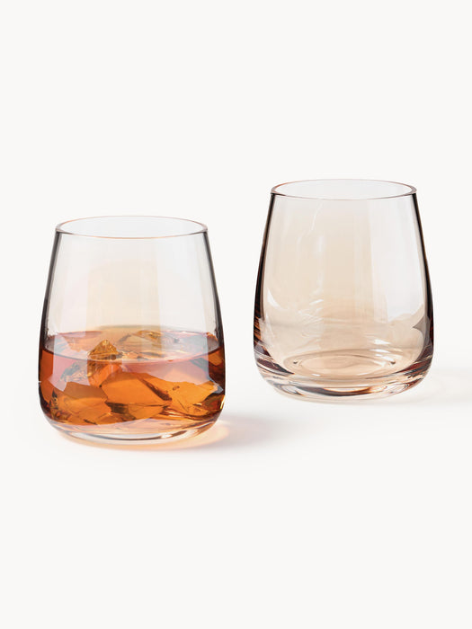 Mouth-Blown Tumblers Ellery Set of 4