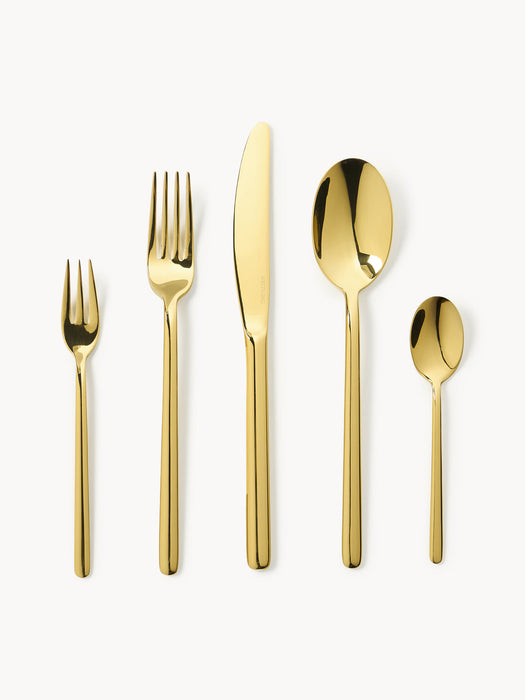 Loretta Polished Cutlery Set, in various set sizes