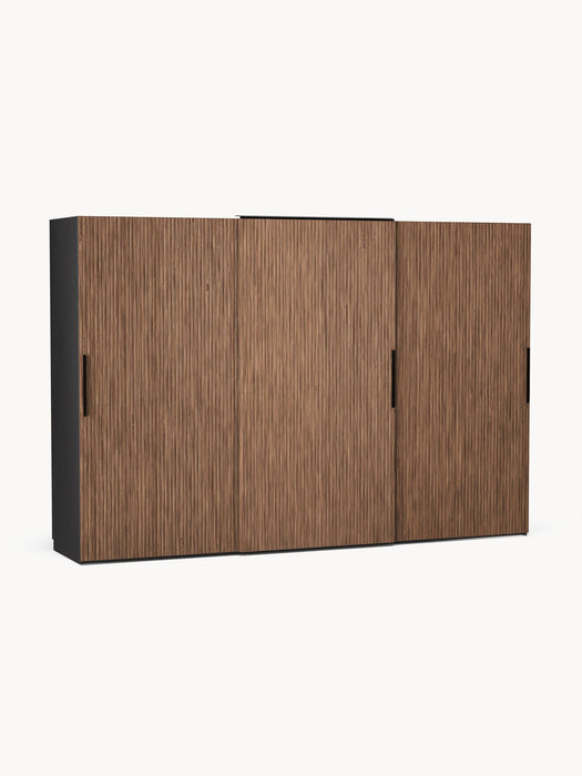 Simone Modular Sliding Door Wardrobe, 300 cm Wide, in various sizes