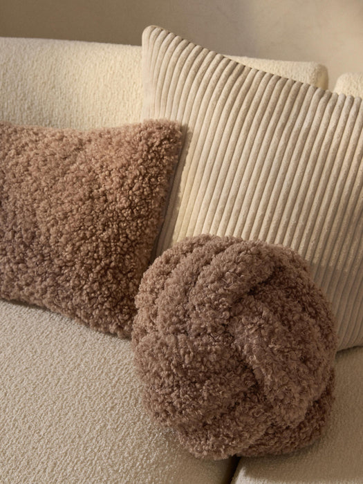 Dotty Teddy Knot Cushion