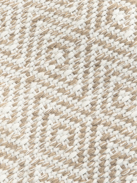 Hand-Woven Indoor & Outdoor Runner Rika with Diamond Pattern
