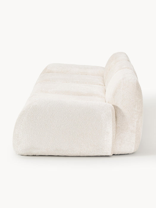 Modular Teddy Boucl Sofa Wolke 4-seater