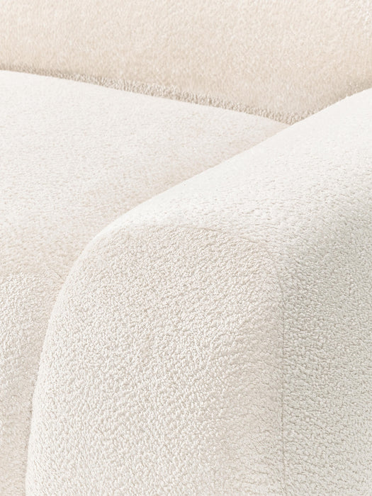 Modular Teddy Boucl Sofa Wolke 4-seater