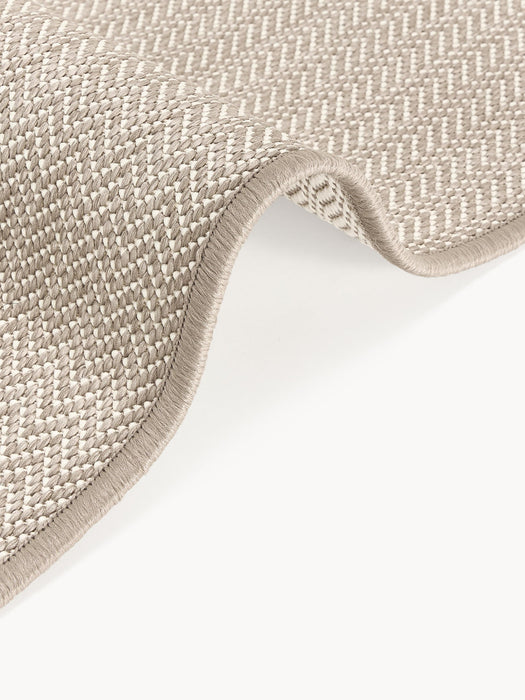 Cort Indoor & Outdoor Reversible Rug with Zigzag Pattern