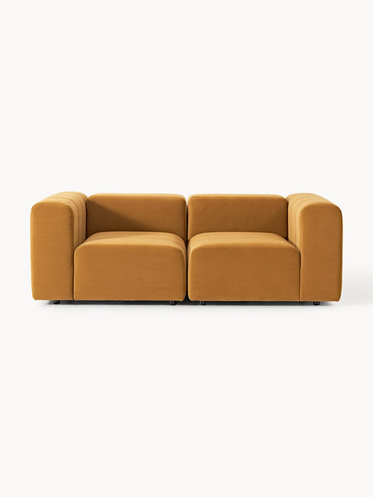Modular Velvet Sofa Lena 2-seater